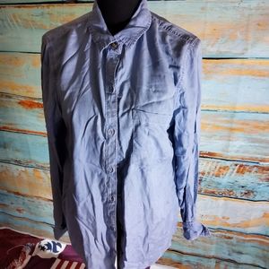 Ladies denim long sleeve shirt